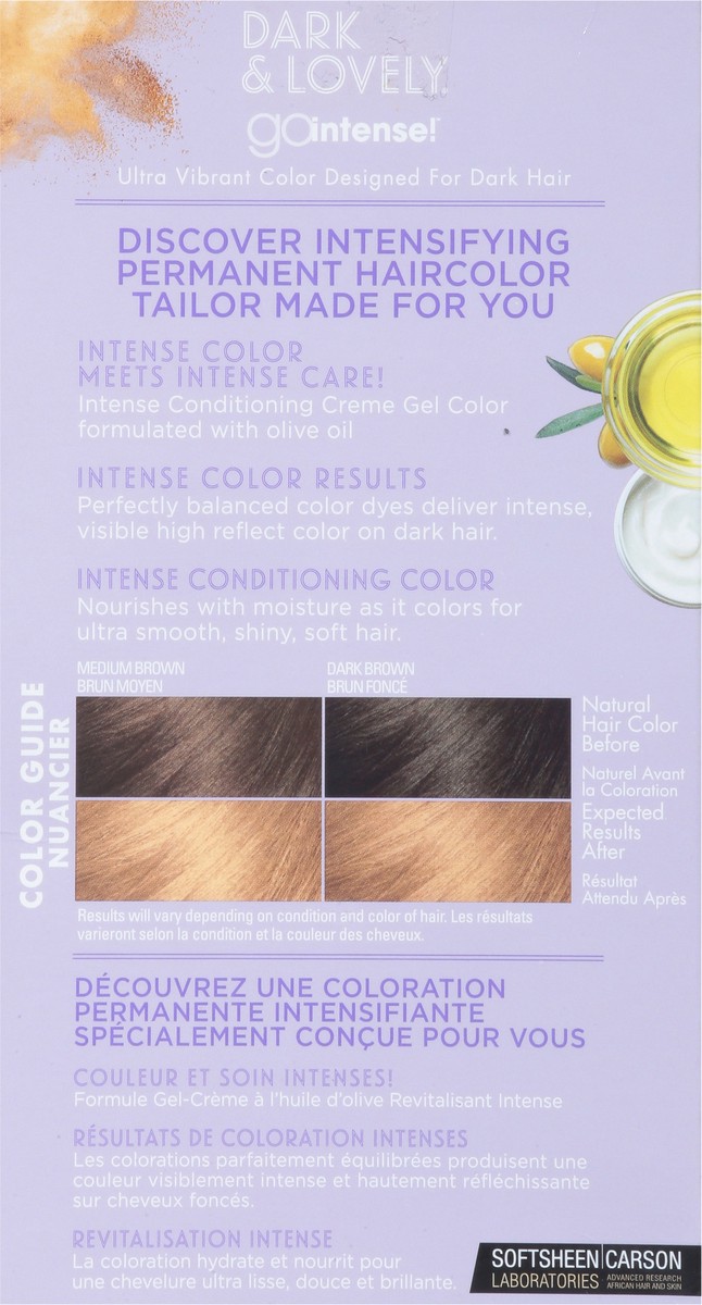 slide 5 of 9, Dark & Lovely Go Intense! Hair Color, 1 kit