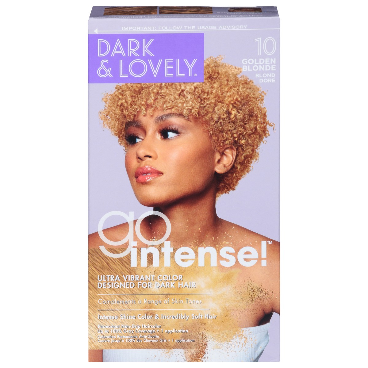 slide 1 of 9, Dark & Lovely Go Intense! Hair Color, 1 ct