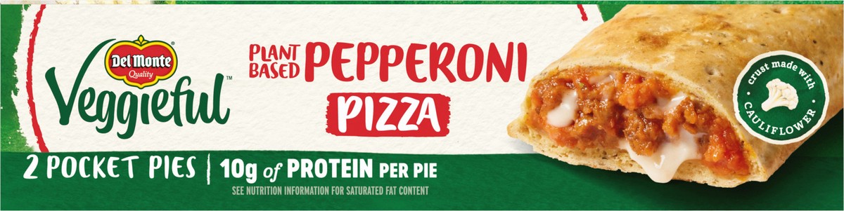 slide 5 of 11, Veggieful Plant Based Pepperoni Pizza Pocket Pies, Box, 2 ct