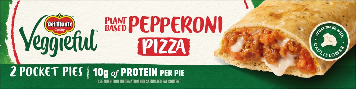 slide 8 of 11, Veggieful Plant Based Pepperoni Pizza Pocket Pies, Box, 2 ct