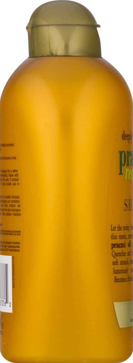 slide 7 of 11, OGX Deeply Restoring + Pracaxi Recovery Oil Shampoo 385 ml, 13 oz