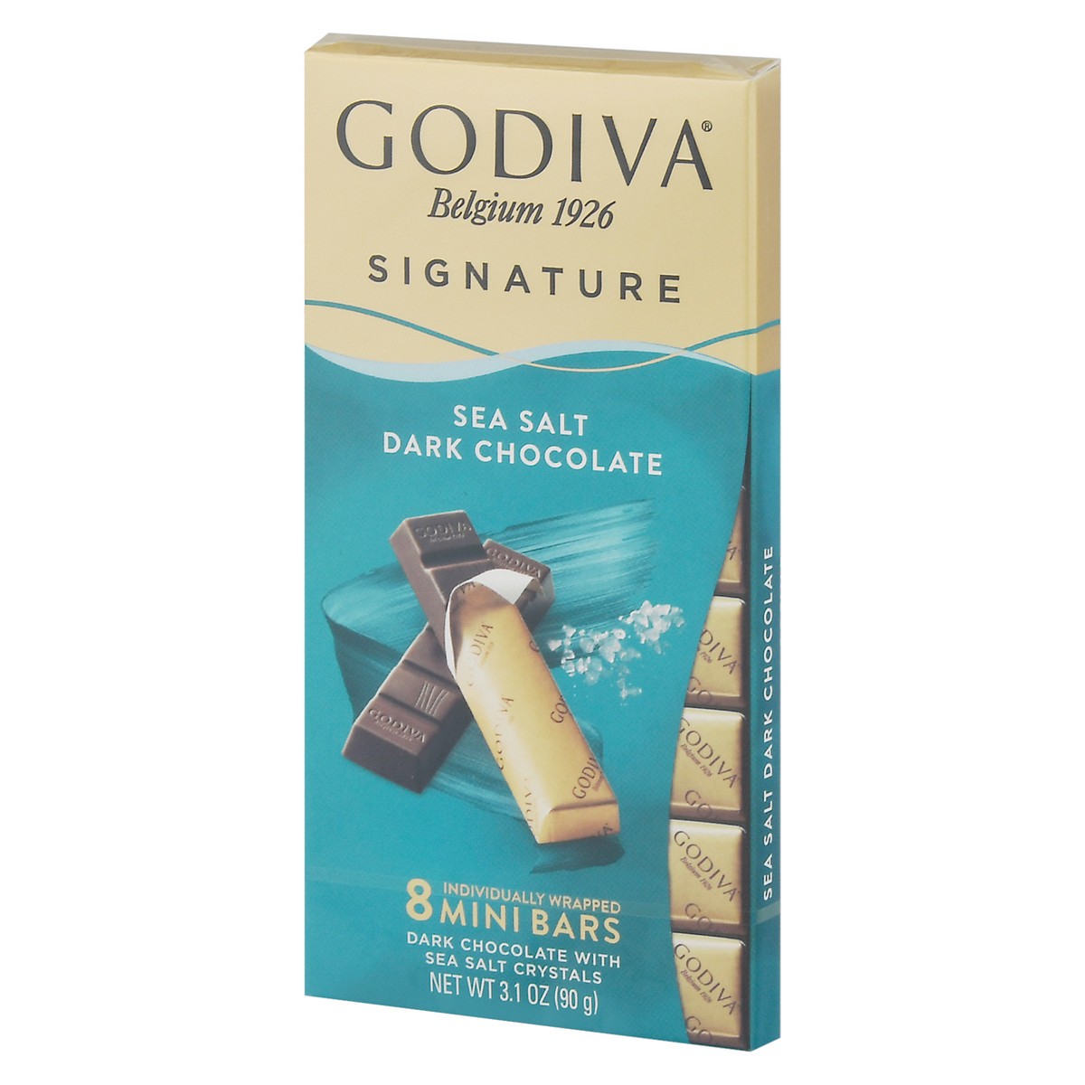 slide 7 of 13, Godiva Signature Mini Dark Sea Salt, 1 ct