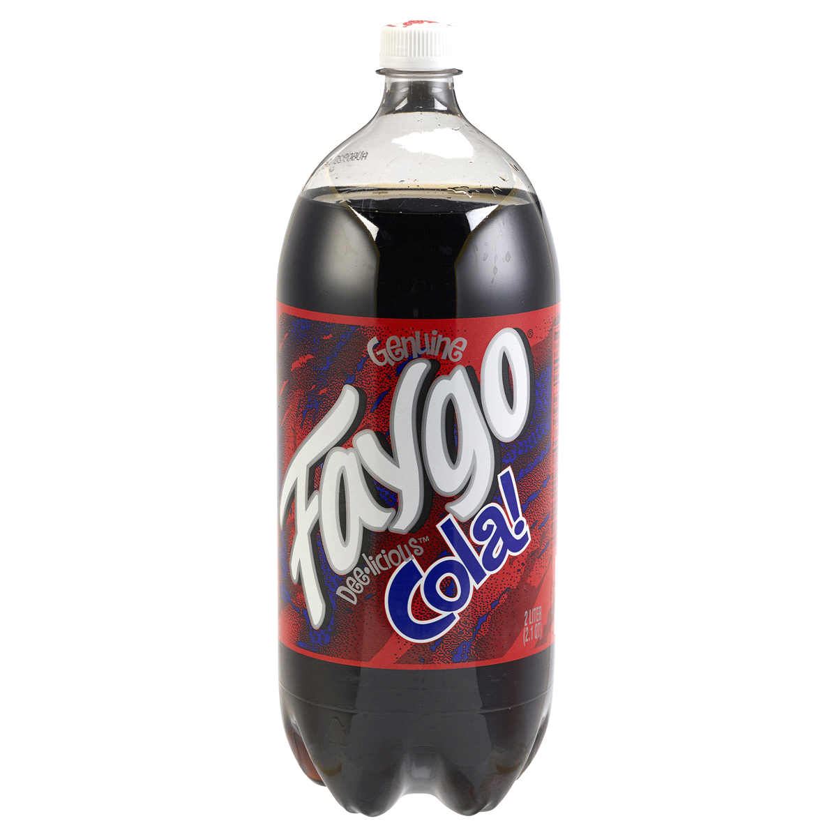 slide 1 of 5, Faygo Cola bottle, 67.6 oz