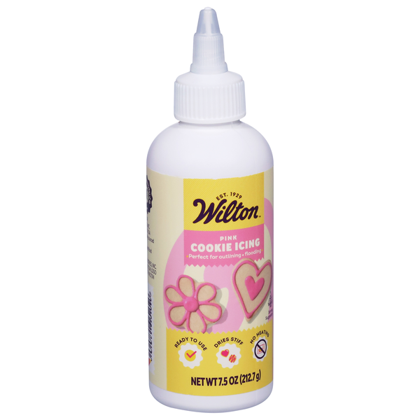 slide 1 of 1, Wilton Pink Cookie Icing 7.5 oz, 7.5 oz