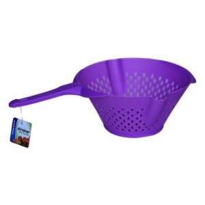 slide 1 of 1, Easy Pack Strainer With Handle, 1 ct