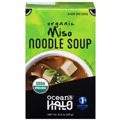 Ocean's Halo Organic Miso Noodle Soup 16.9 oz