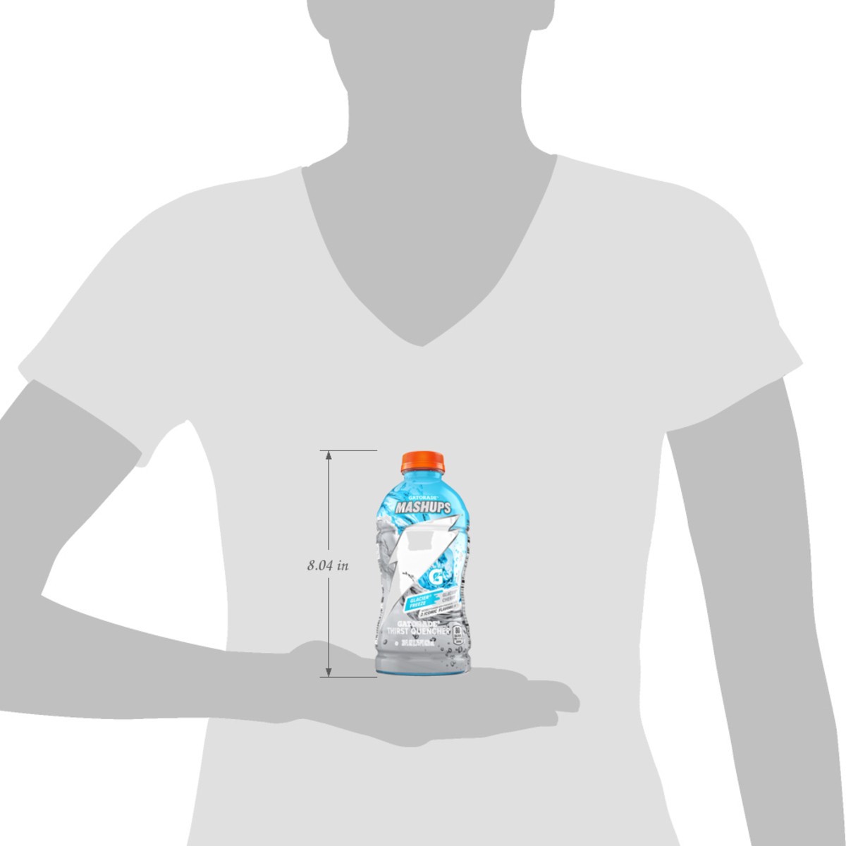 slide 5 of 7, Gatorade Thirst Quencher Glacier Freeze & Glacier Cherry 28 Fl Oz, 28 fl oz