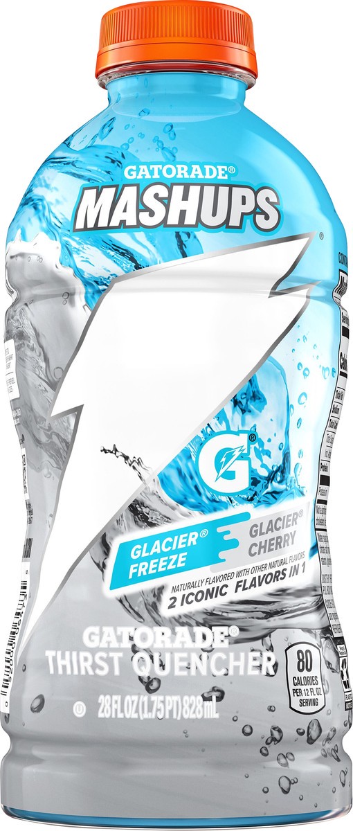 slide 2 of 7, Gatorade Thirst Quencher Glacier Freeze & Glacier Cherry 28 Fl Oz, 28 fl oz