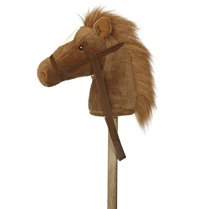 slide 1 of 1, Aurora World Giddy Up Stick Horse - Brown, 1 ct