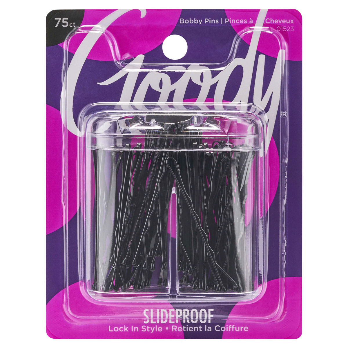 slide 1 of 1, Goody Start. Style. Finish. Bobby Pins, 75 ct