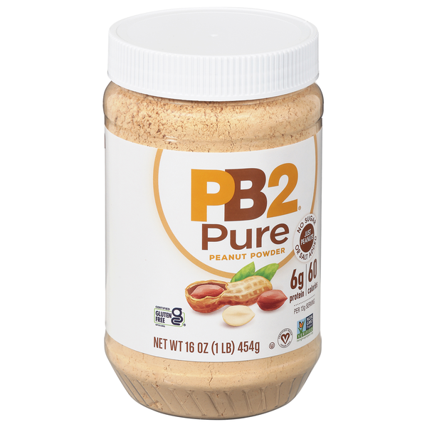 slide 1 of 1, PB2 Pure Peanut Powder 16 oz, 16 oz