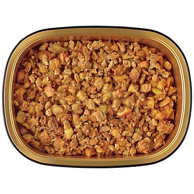 slide 1 of 1, H-E-B Meal Simple Campfire Apple Crumble with Cinnamon Sugar, Butter and Crumbled Pastry Topping, 13.8 oz