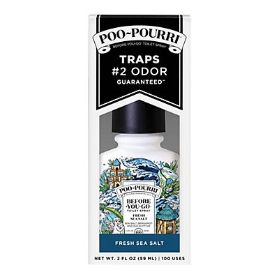 slide 1 of 1, Poo-Pourri Before You Go Toilet Spray Fresh Sea Salt, 2 oz