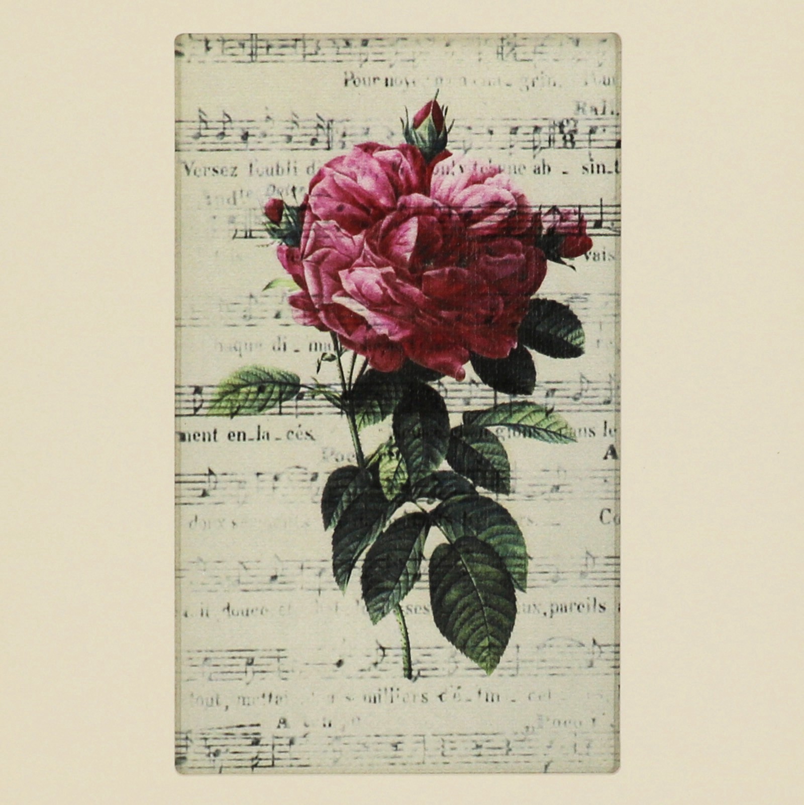 slide 3 of 4, 10" X 13" Rose Sheet Music Wall Decor By Ashland, 10 in x 13 in