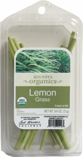 slide 1 of 1, Roundy's Roundys Organics Lemon Grass, 0.75 oz