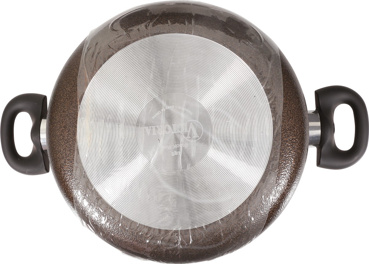 slide 7 of 9, VICTORIA 4Qt Hammertone Stock Pot Glass Lid, 1 ct