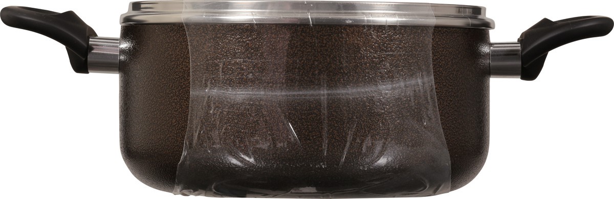 slide 5 of 9, VICTORIA 4Qt Hammertone Stock Pot Glass Lid, 1 ct