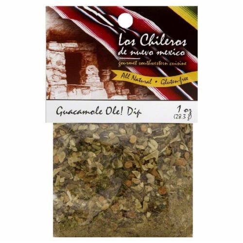 slide 1 of 1, Los Chileros Guacamole Ole! Dip, 1 oz