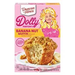 Duncan Hines Dolly Banana Nut Muffin Mix