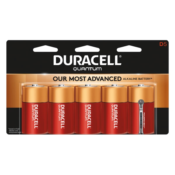 slide 1 of 3, Duracell Batteries 5 ea, 5 ct