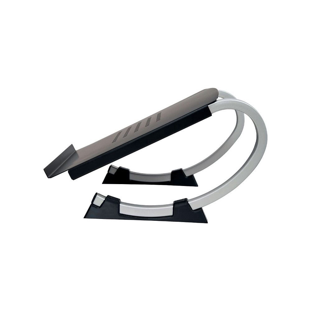 slide 3 of 6, Allsop Redmond Adjustable Curve Stand, Black/Silver, 1 ct