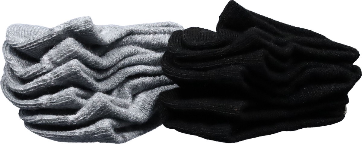 slide 7 of 12, Hanes Boys' Performance Super No Show Socks Medium 6 ea, 6 ct