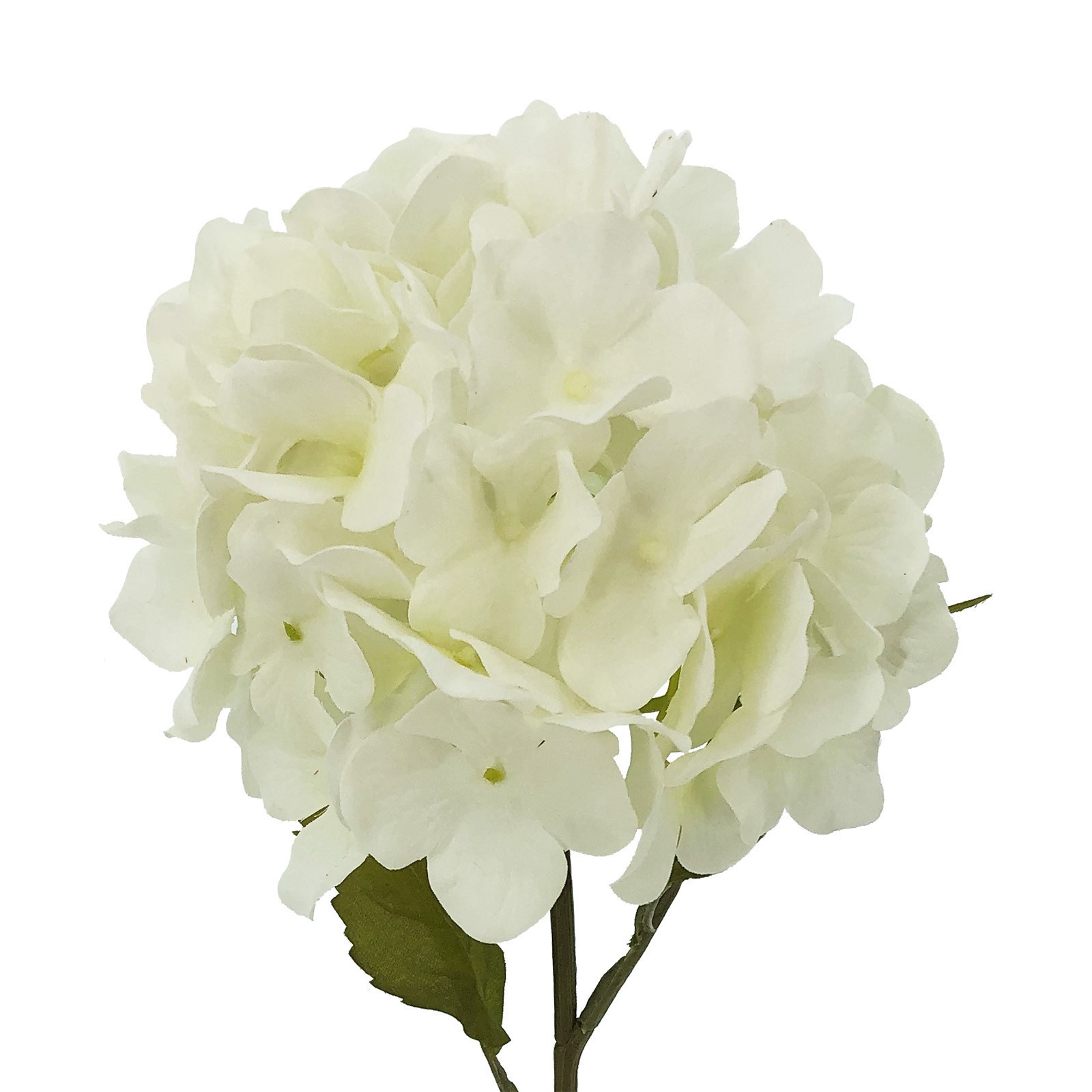 slide 2 of 2, 25" Cream Hydrangea Stem By Ashland, 7 in x 8 in x 25 in