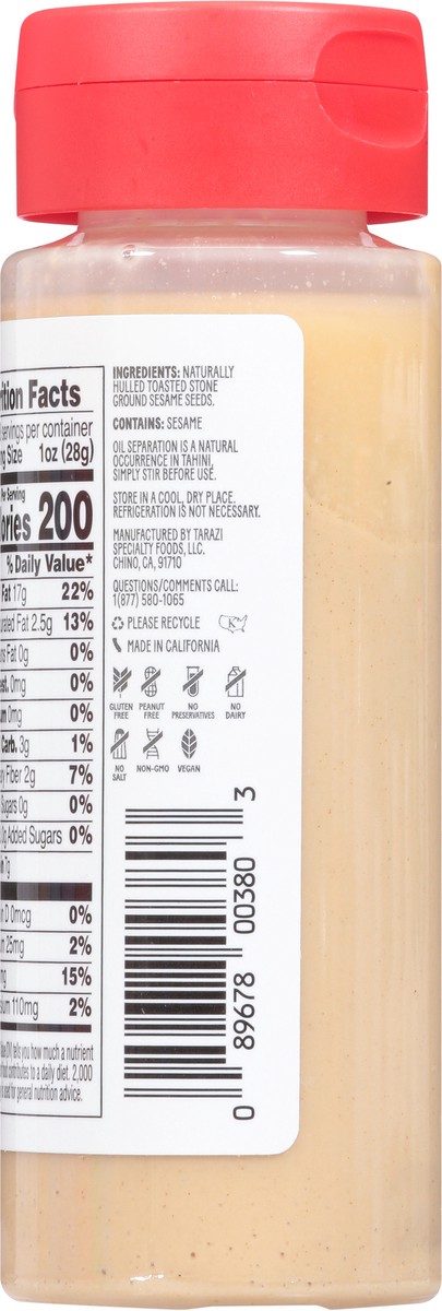 slide 2 of 14, Tarazi Tahini 8 oz, 8 oz