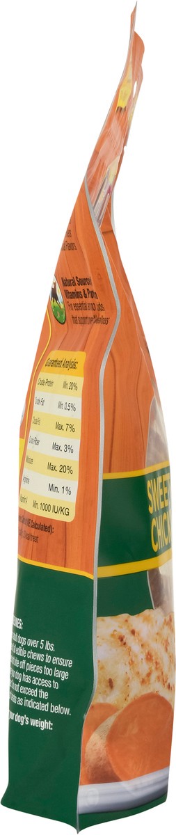 slide 4 of 14, Cadet Premium Gourmet Wraps Sweet Potato & Chicken Dog Treats 14 oz, 14 oz