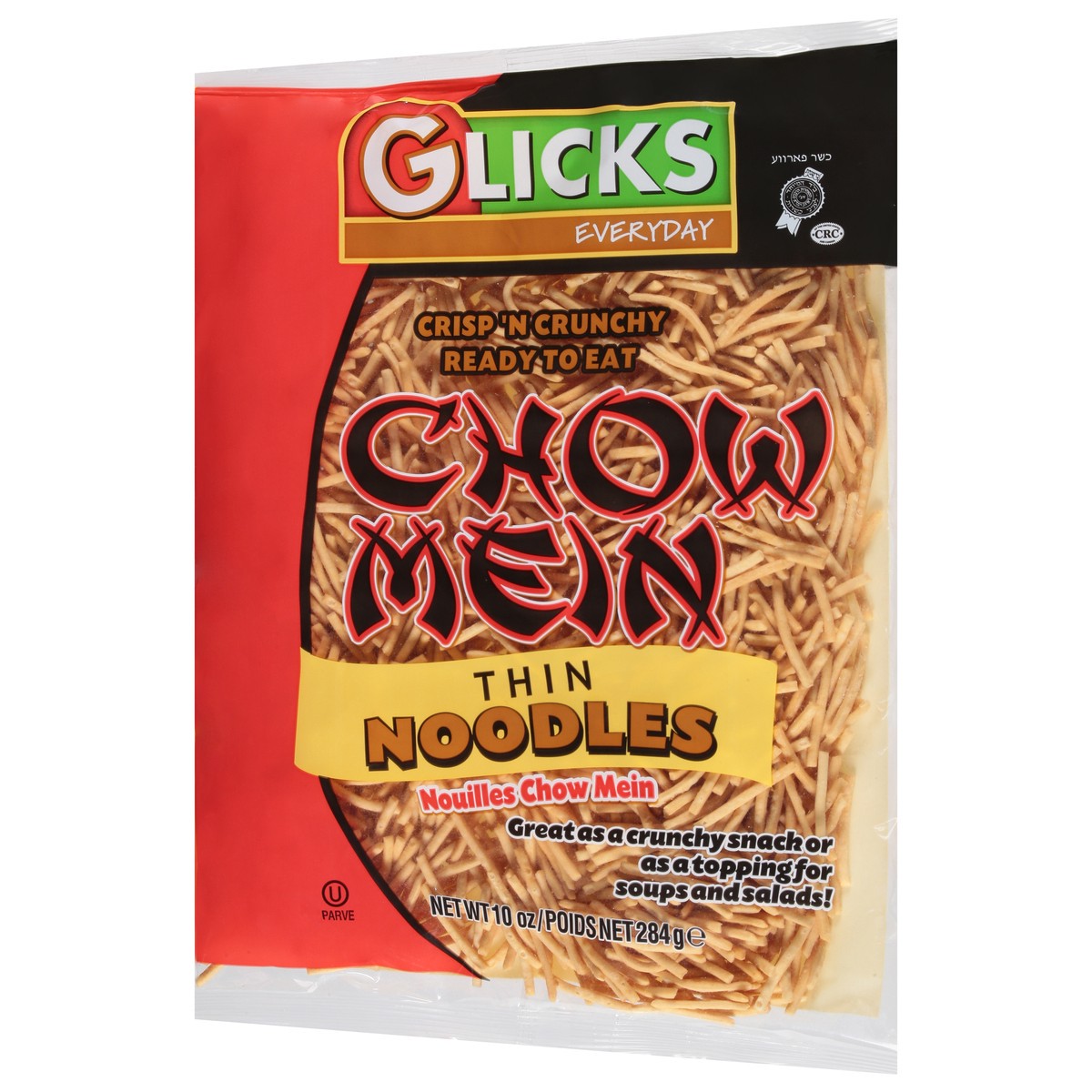 slide 4 of 9, Glicks Thin Chow Mein Noodles, 10 oz