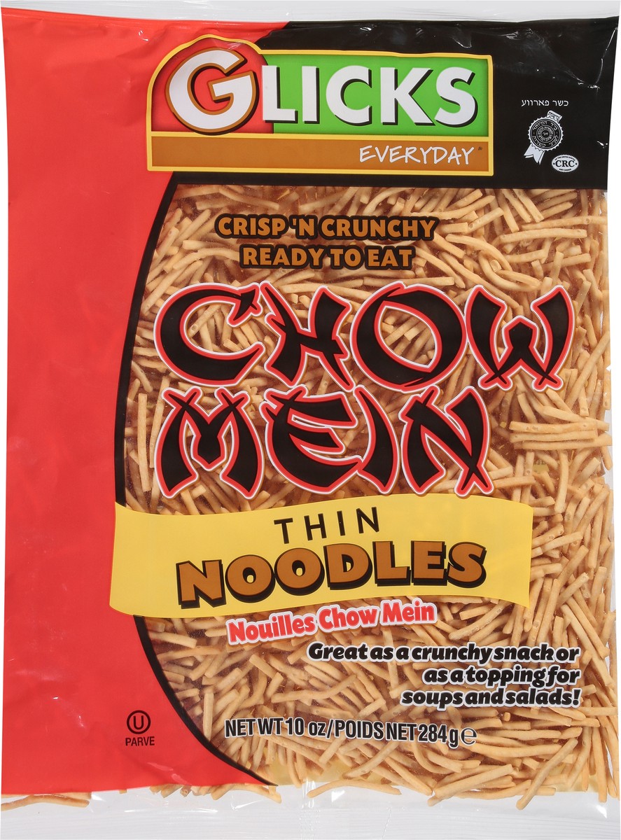 slide 5 of 9, Glicks Thin Chow Mein Noodles, 10 oz