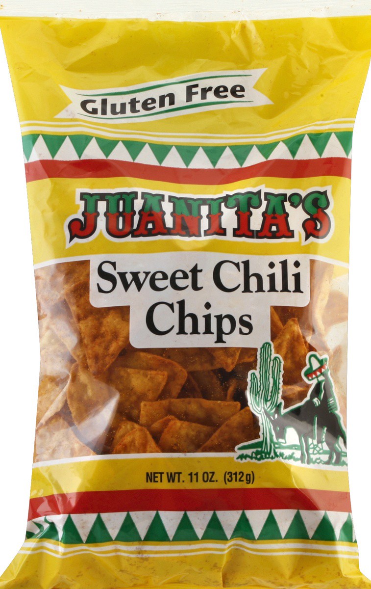 slide 5 of 5, Juanita's Chili Chips 11 oz, 11 oz