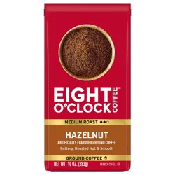 Eight O'Clock Coffee Hazelnut Ground Coffee 10 oz