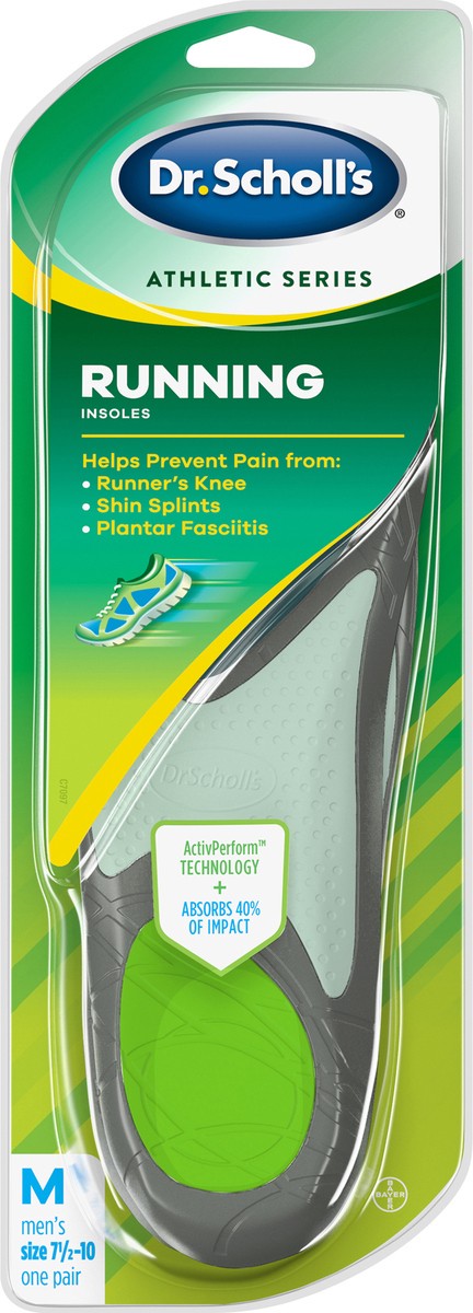 slide 3 of 3, Dr. Scholl's Running Men's Insoles 1 ea, 1 pair