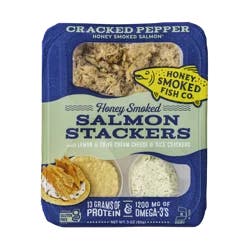 Honey Smoked Fish Co. Honey Smoked Stackers Cracked Pepper