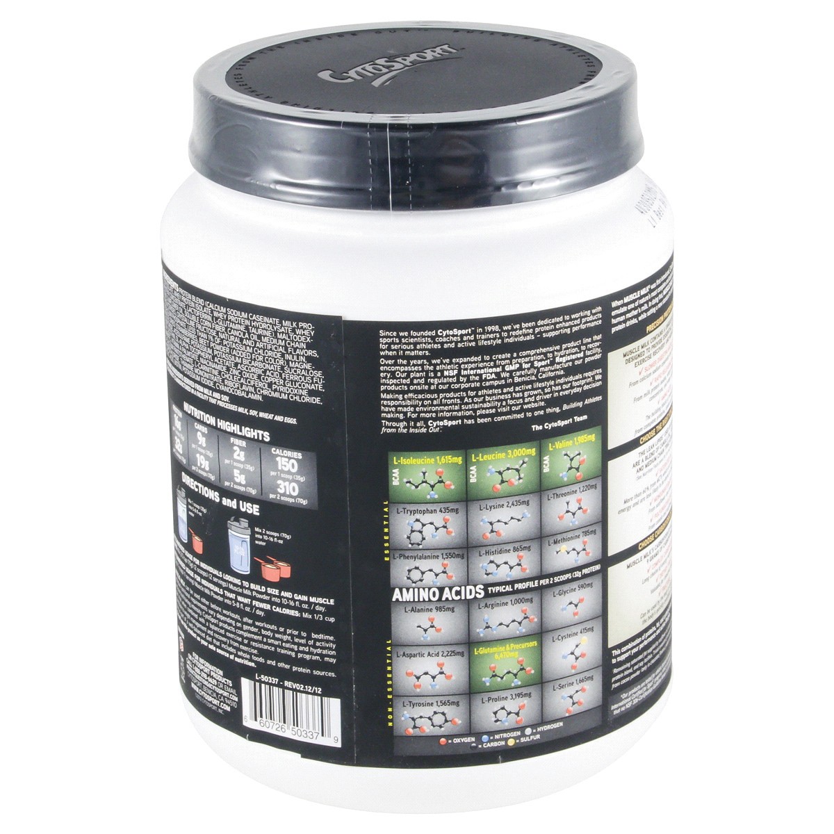 slide 4 of 4, Muscle Milk Protein Powder, 30.90 oz