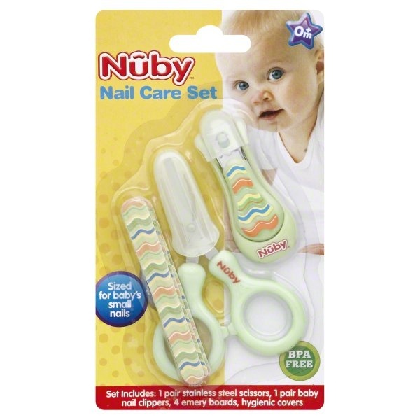 slide 1 of 1, Nuby Nail Care Set, 1 ct