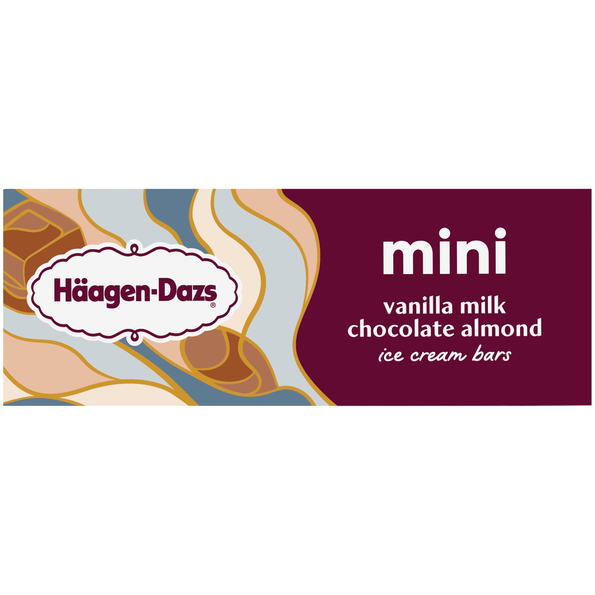 slide 7 of 7, Haagen-Dazs Mini Vanilla Milk Chocolate Almond Ice Cream Bars, 11.1 fl oz