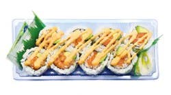 Sm Spicy Salmon Roll 9 Ct - 7 Oz