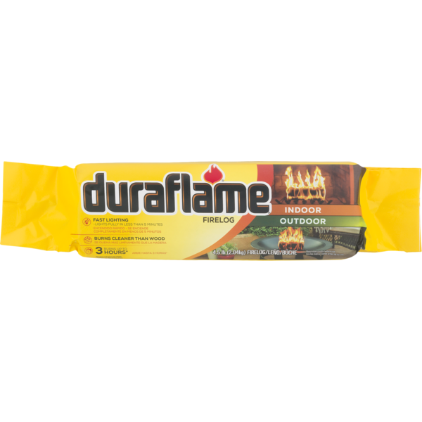 slide 1 of 1, duraflame Indoor/Outdoor Firelog, 4.5 lb