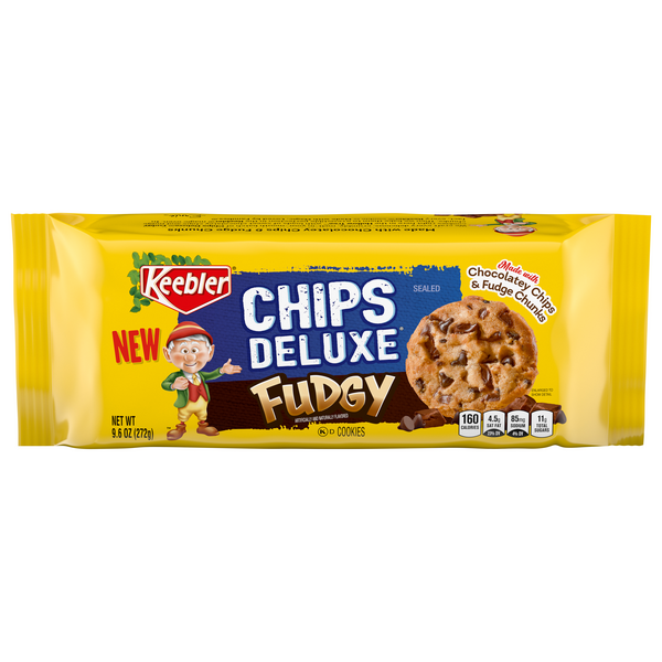 slide 1 of 1, Keebler Cookies, Fudgy, 9.6 oz