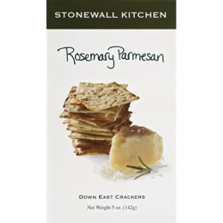 Stonewall Kitchen Down East Rosemary Parmesan Crackers - 5 oz