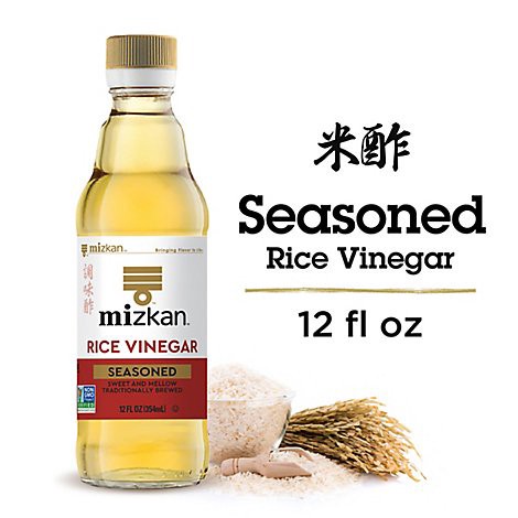 slide 1 of 1, Mizkan Seasoned Rice Vinegar, Mild and Sweet, 12 fl oz