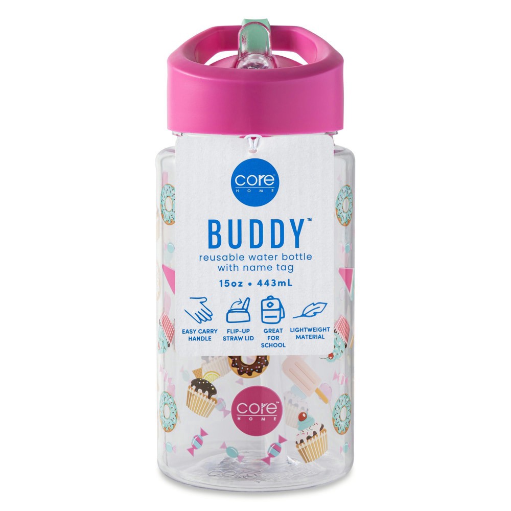 slide 3 of 3, Core Home Buddy Bottle - Blue, 15 oz