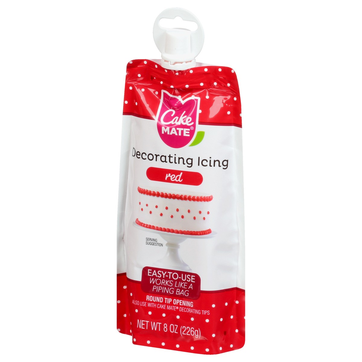 slide 3 of 10, Cake Mate Red Decorating Icing, 8 oz