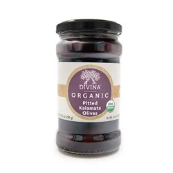 Divina Organic Kalamata Pitted Olives
