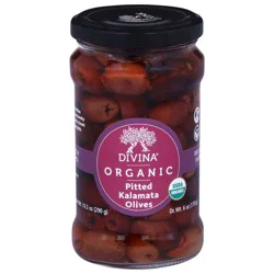 Divina Organic Kalamata Pitted Olives