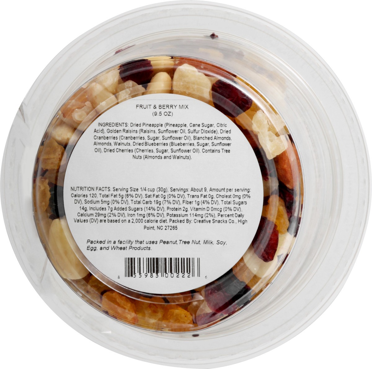 slide 6 of 7, Creative Snacks Fruit & Berry Mix 9.5 oz, 9.5 oz