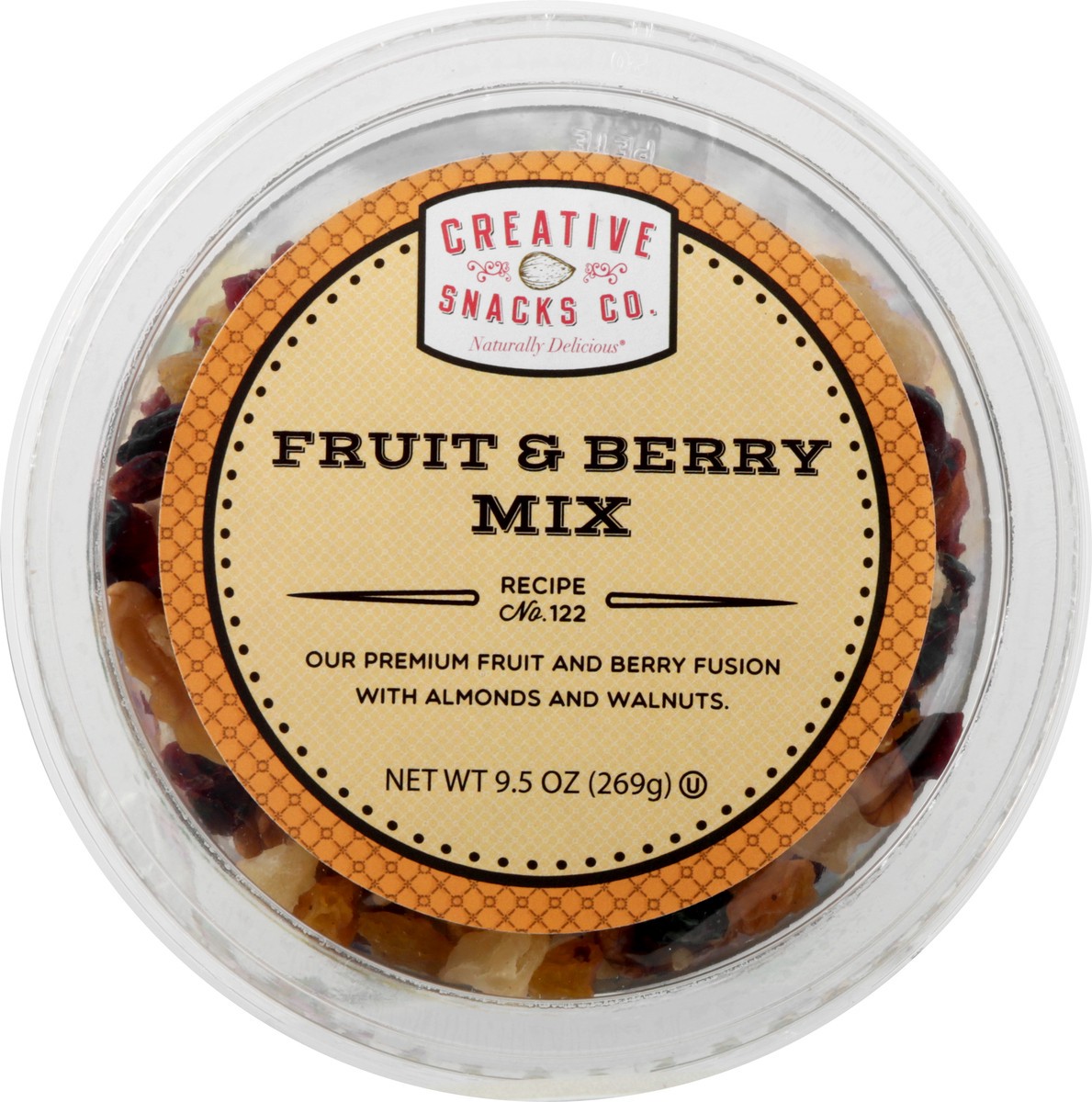 slide 3 of 7, Creative Snacks Fruit & Berry Mix 9.5 oz, 9.5 oz