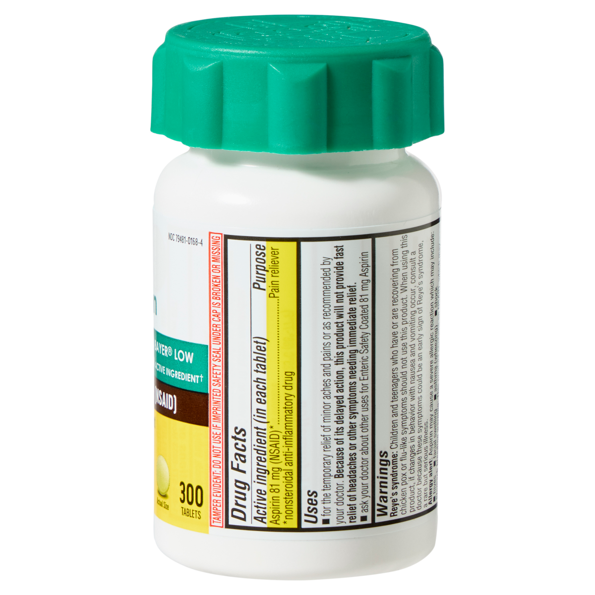 slide 3 of 4, Meijer Enteric Coated Aspirin 81 mg Tablets, 300 ct, 300 ct; 81 mg